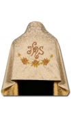 Segensvelum mit gesticktem Muster - Gold