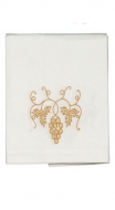 Altardecke mit gesticktem Muster - Weintrauben gold
